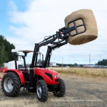 Europe Hot Sale Tractor Attachment Quick Hitch Type Bale Grab for Grabbing 0.5-1.8m Diameter Round Hay Bale Made in China